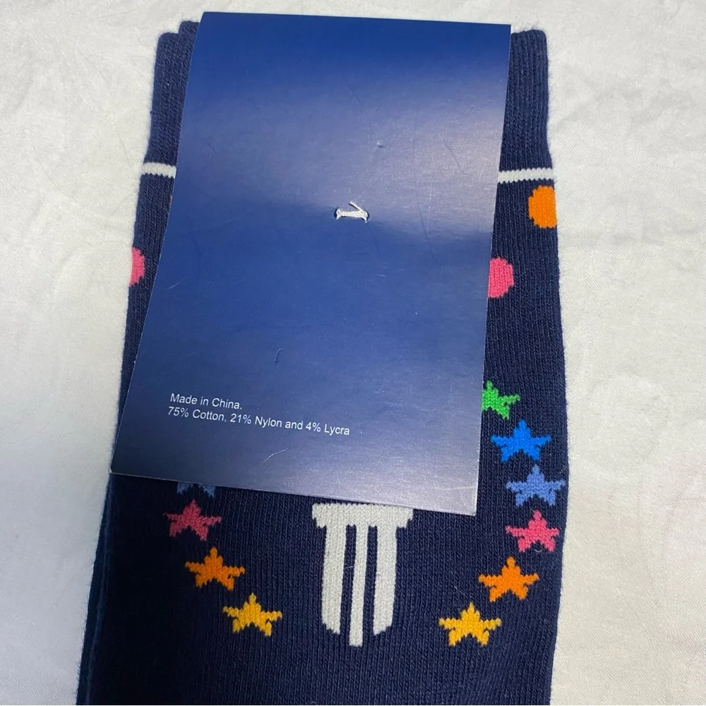 Centers for Academic Excellence DNI Community Government Polka Dot Socks Quirky